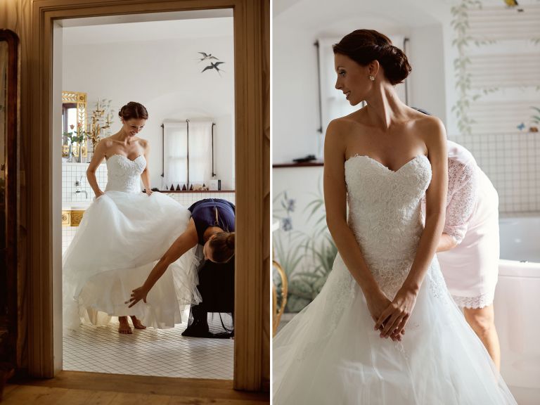 Hochzeitsfotograf Fürth - Burgen in der Oberpfalz, Hochzeit von Lena und Andreas auf Burg Wernberg