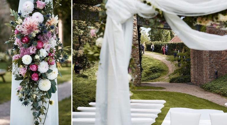 Hochzeitsfotograf Fürth - Burgen in der Oberpfalz, Hochzeit von Lena und Andreas auf Burg Wernberg