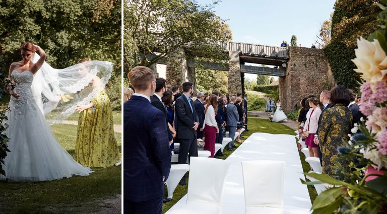 Hochzeitsfotograf Fürth - Burgen in der Oberpfalz, Hochzeit von Lena und Andreas auf Burg Wernberg