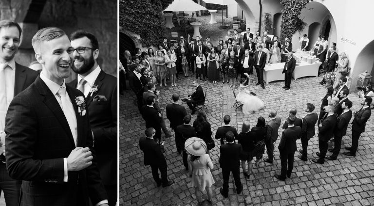Hochzeitsfotograf Fürth - Hochzeit von Lena und Andreas auf einer oberpfälzischen Burg