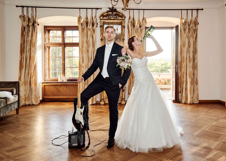 Hochzeitsfotograf Fürth - Hochzeit von Lena und Andreas auf einer oberpfälzischen Burg