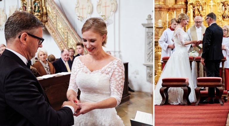 Hochzeit von Nadine und Jörg im Schloss Mariakirchen