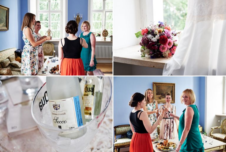 Hochzeit von Corinna und Johannes auf Schloss Jägersburg