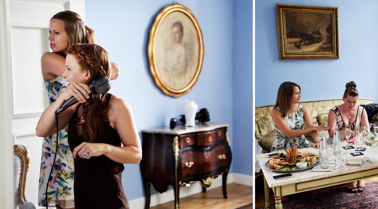 Schlosshochzeit von Corinna und Johannes in Franken