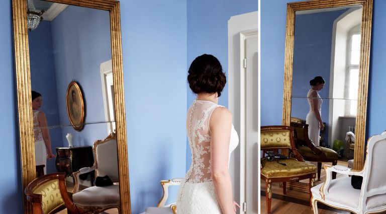 Hochzeit von Corinna und Johannes auf Schloss Jägersburg