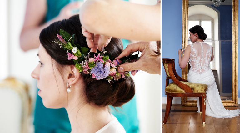 Schlosshochzeit von Corinna und Johannes in Franken