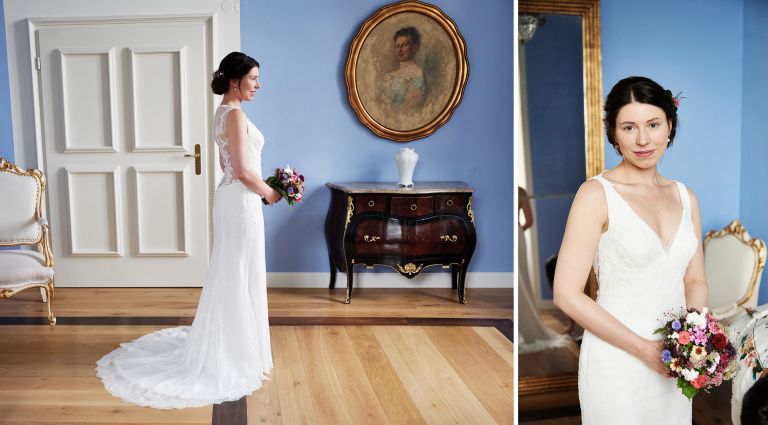 Schlosshochzeit von Corinna und Johannes in Franken