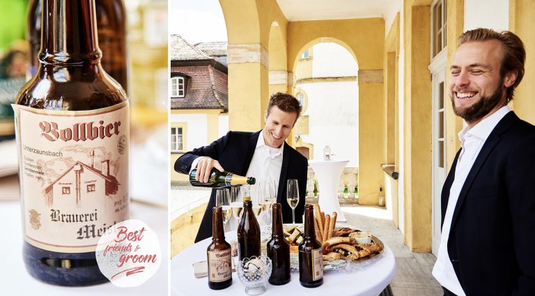 Hochzeit von Corinna und Johannes auf Schloss Jägersburg