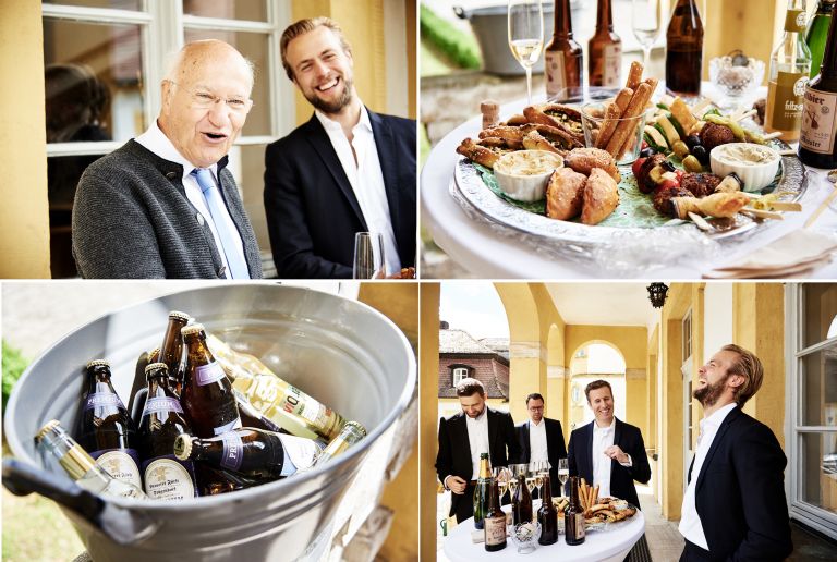 Hochzeit von Corinna und Johannes auf Schloss Jägersburg