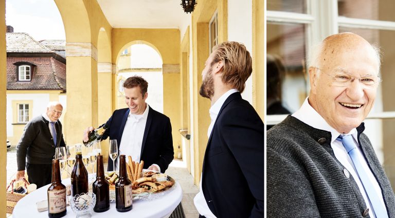 Schlosshochzeit von Corinna und Johannes in Franken