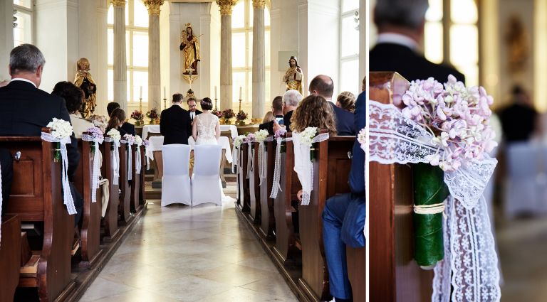Heiraten in Franken - Corinna und Johannes auf Schloss Jägersburg