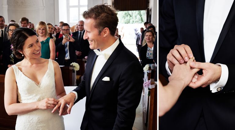 Hochzeit von Corinna und Johannes auf Schloss Jägersburg