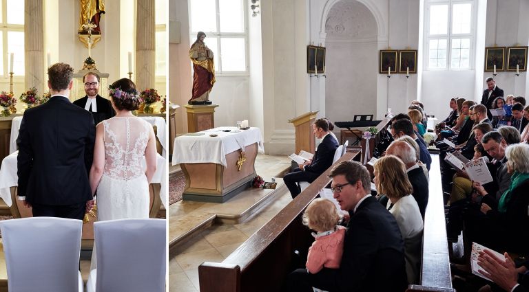 Schlosshochzeit von Corinna und Johannes im fränkischen Bammersdorf