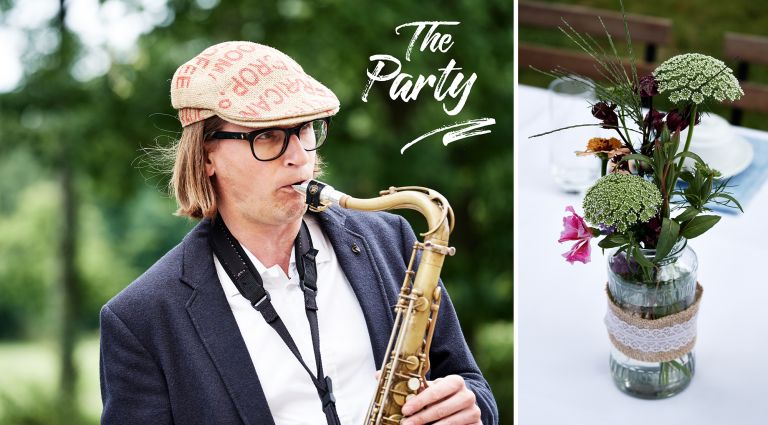 Schlosshochzeit von Corinna und Johannes im fränkischen Bammersdorf