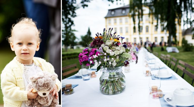 Heiraten in Franken - Corinna und Johannes auf Schloss Jägersburg