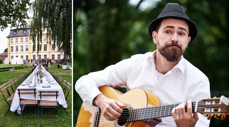 Heiraten in Franken - Corinna und Johannes auf Schloss Jägersburg
