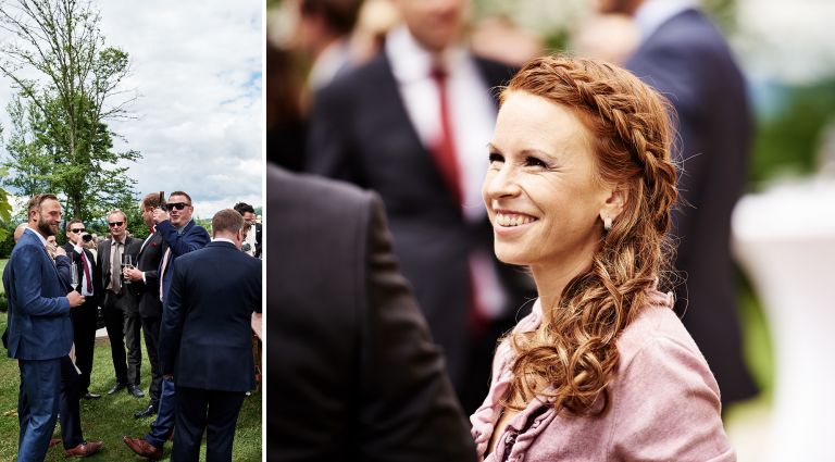 Schlosshochzeit von Corinna und Johannes im fränkischen Bammersdorf