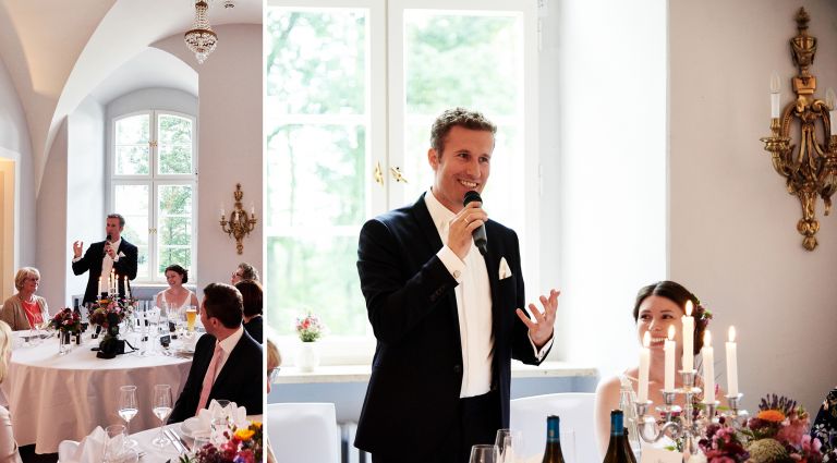 Schlosshochzeit von Corinna und Johannes in Franken