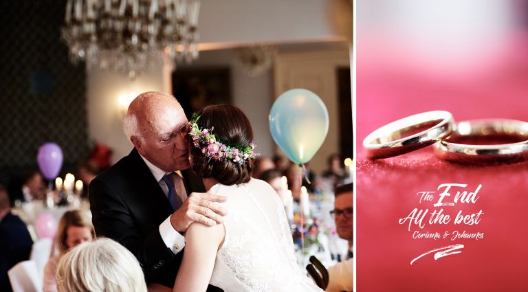 Schlosshochzeit von Corinna und Johannes im fränkischen Bammersdorf