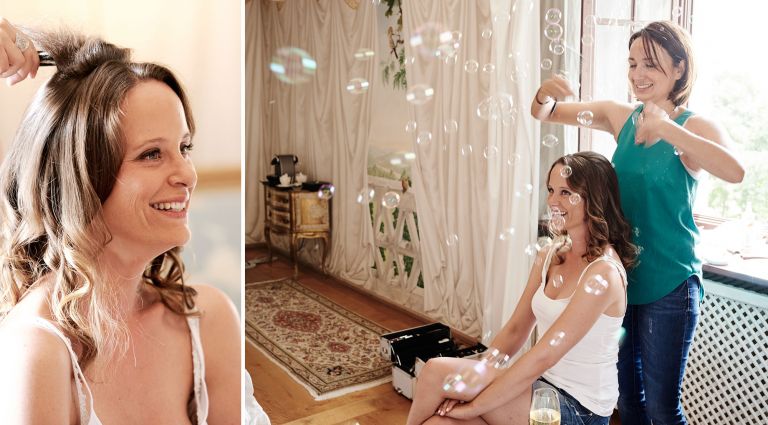 Hochzeit von Barbara und Klaus auf Burg Wernberg in der Oberpfalz