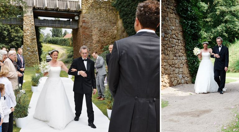 Hochzeit von Barbara und Klaus auf Burg Wernberg in der Oberpfalz