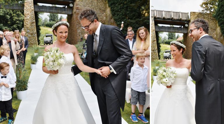 Hochzeit von Barbara und Klaus auf Burg Wernberg