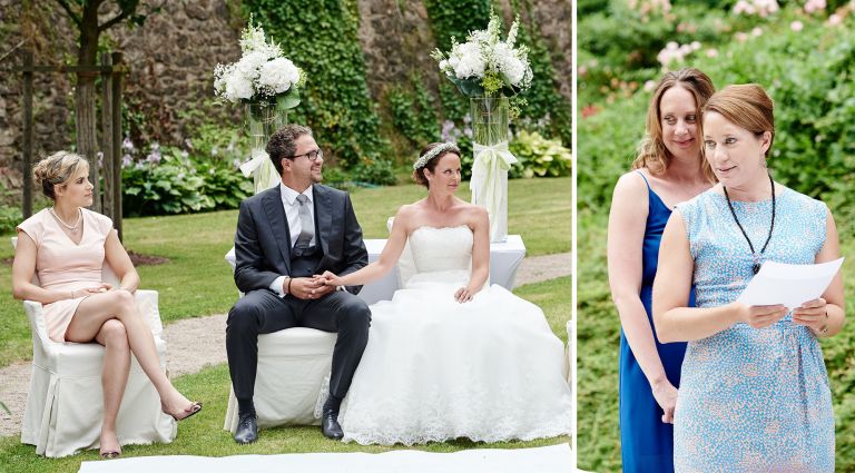 Hochzeit von Barbara und Klaus auf Burg Wernberg in der Oberpfalz