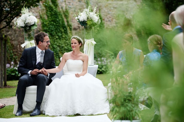 Hochzeit von Barbara und Klaus auf Burg Wernberg
