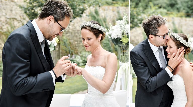 Hochzeit von Barbara und Klaus auf Burg Wernberg