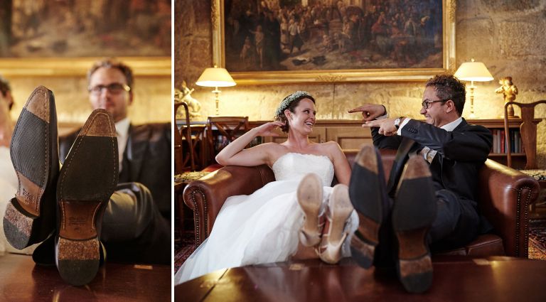 Hochzeit von Barbara und Klaus auf Burg Wernberg in der Oberpfalz