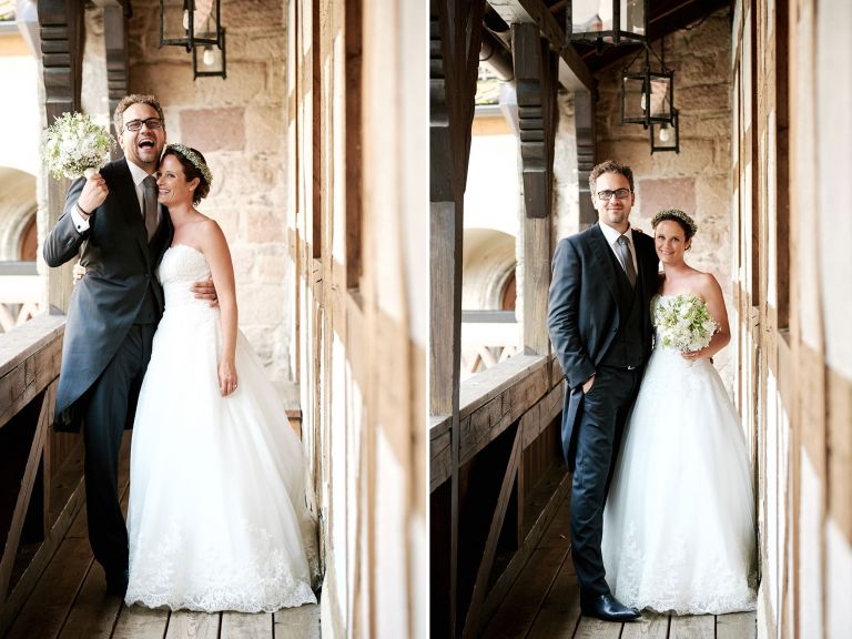 Hochzeit von Barbara und Klaus auf Burg Wernberg