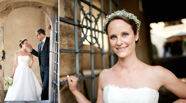 Hochzeit von Barbara und Klaus auf Burg Wernberg in der Oberpfalz