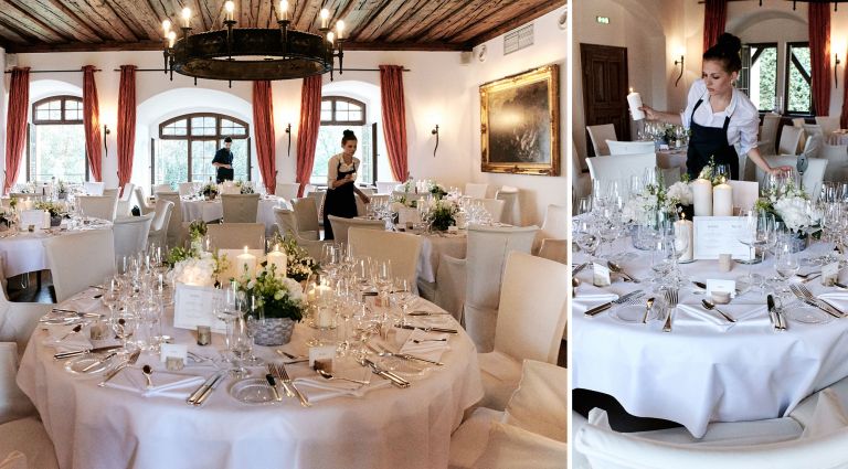 Hochzeit von Barbara und Klaus auf Burg Wernberg in der Oberpfalz