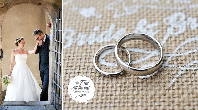 Hochzeit von Barbara und Klaus auf Burg Wernberg