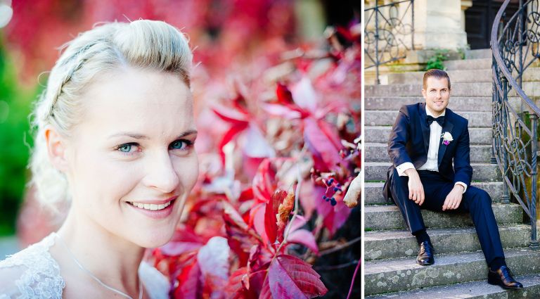 Hochzeitsreportage von Annette und Christian im Faberschloss in Stein