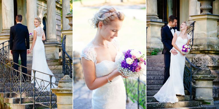 Hochzeitsreportage von Annette und Christian im Faberschloss in Stein