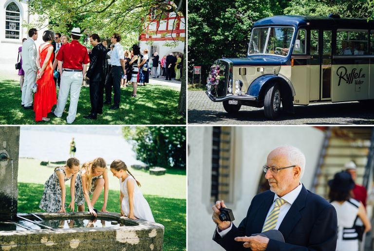 Hochzeit am Zürichsee in der Schweiz