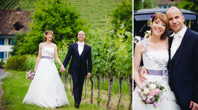 Hochzeit am Zürichsee in der Schweiz