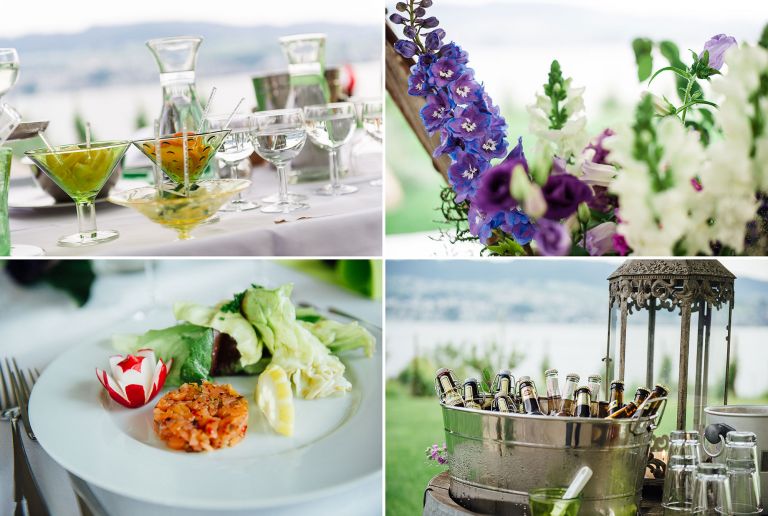 Hochzeit am Zürichsee in der Schweiz