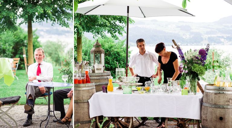 Sommerhochzeit in der Schweiz
