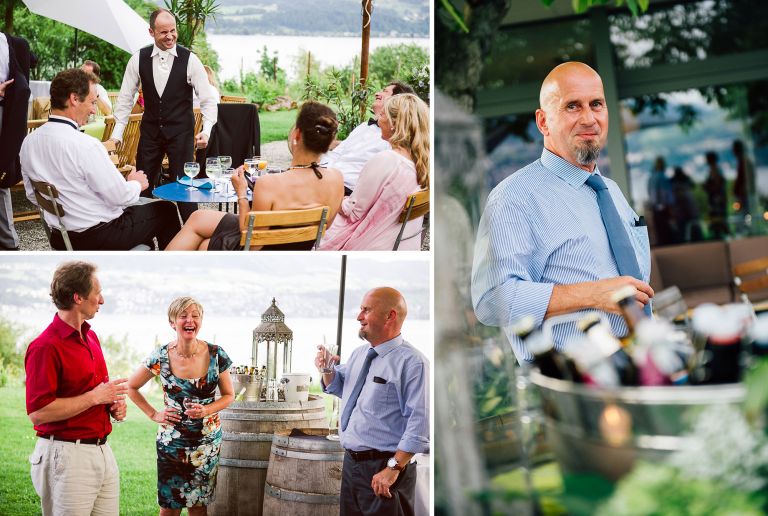 Hochzeit am Zürichsee in der Schweiz