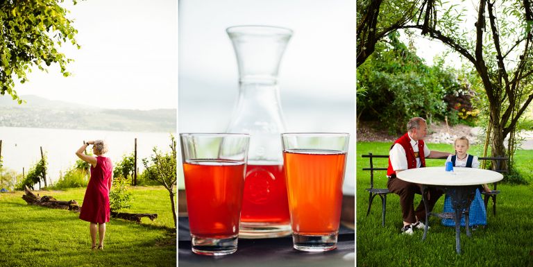 Hochzeit am Zürichsee in der Schweiz