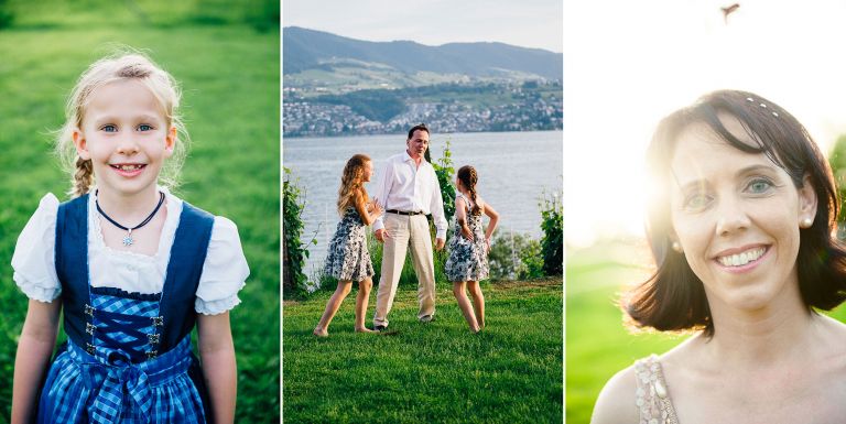 Hochzeit am Zürichsee in der Schweiz