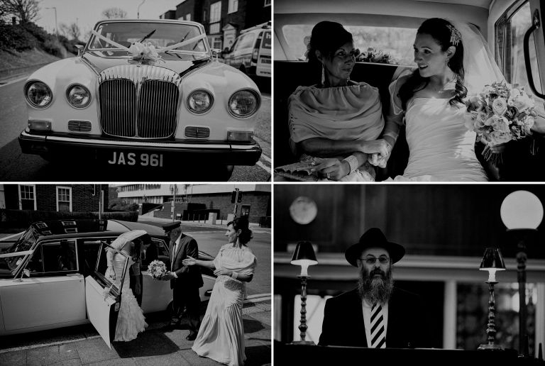 Trauung von Jodie und Marc in der Holland Road Synagogue in Hove