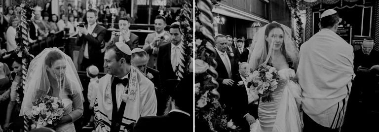 Trauung von Jodie und Marc in der Holland Road Synagogue in Hove