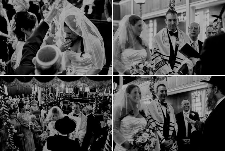 Trauung von Jodie und Marc in der Holland Road Synagogue in Hove