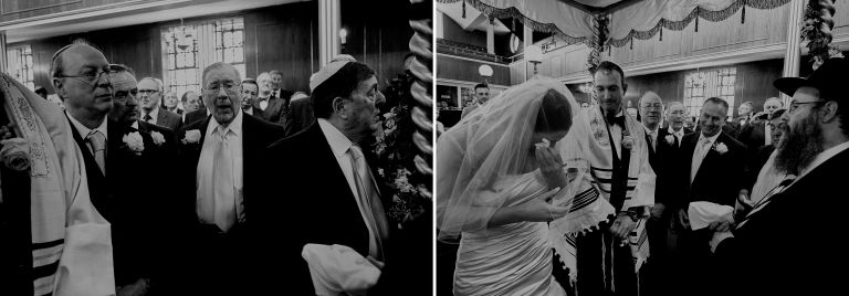 Trauung von Jodie und Marc in der Holland Road Synagogue in Hove