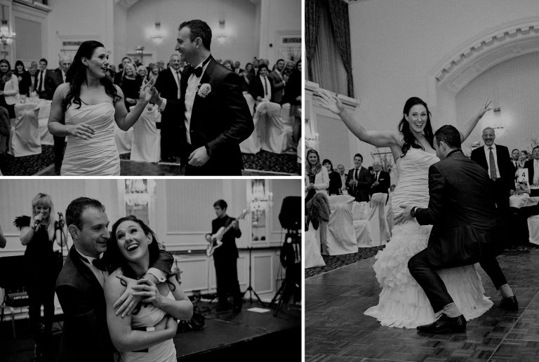 Hochzeit von Jodie und Marc im Hilton Brighton
