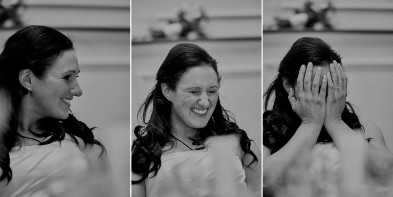 Hochzeit von Jodie und Marc im Hilton Brighton