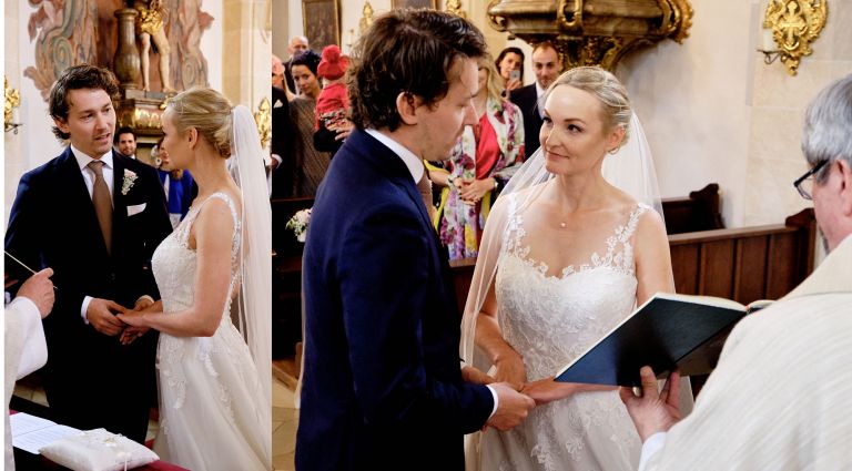 Romantische Hochzeitsfeiersfeier in der Oberpfalz - Antoinette und Benedikt auf Burg Wernberg